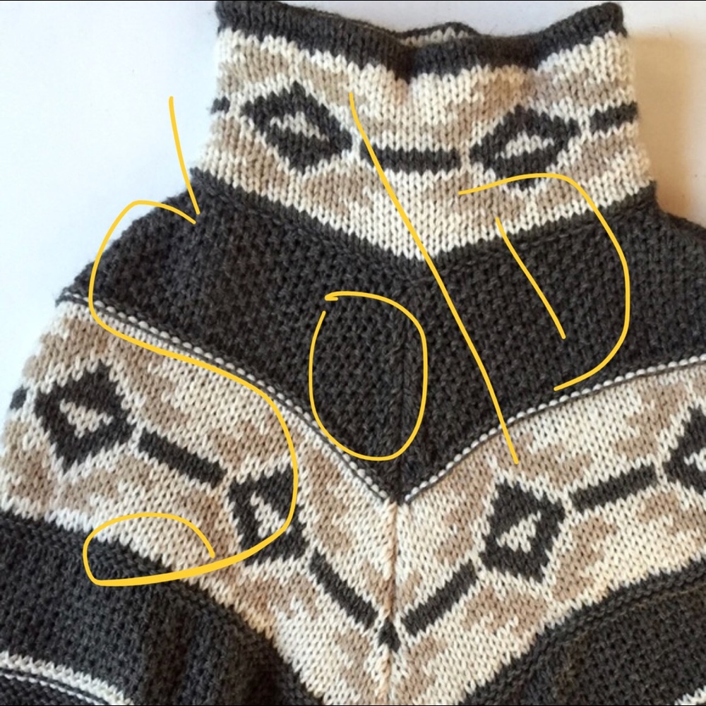 ✨❄️SOLD❄️BNWT✨Stylish Wool blend Poncho from Italy
